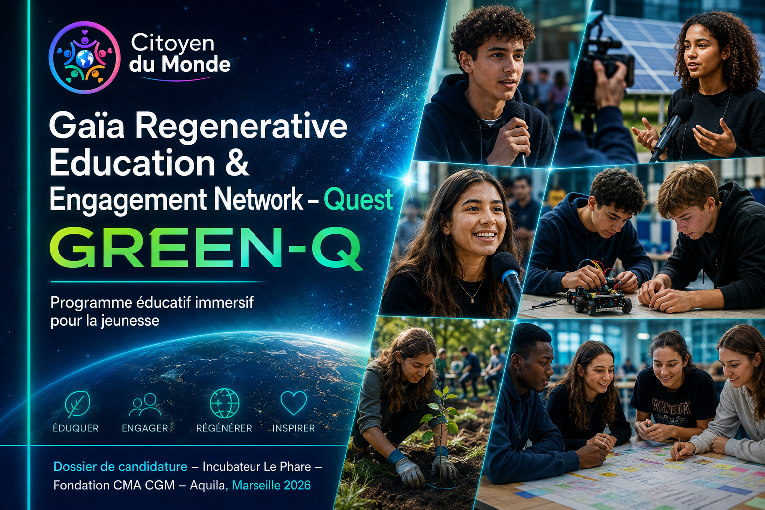 Visuel d'accueil GREEN-Q